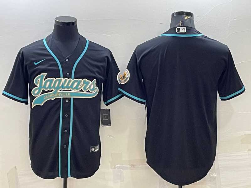 Men's Jacksonville Jaguars Blank Black With Patch Cool Base Stitched Baseball Jersey,We sell and wholesale Men's Jacksonville Jaguars Blank Black With Patch Cool Base Stitched Baseball Jersey on line form chian!